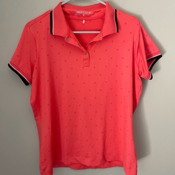 Nike Tops - Pink Nike Golf DRI Fit Top